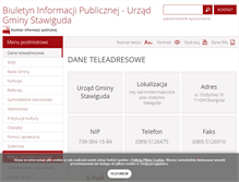 Tablet Screenshot of bip.stawiguda.pl